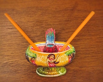 Scorpion Volcano Bowl broche pin