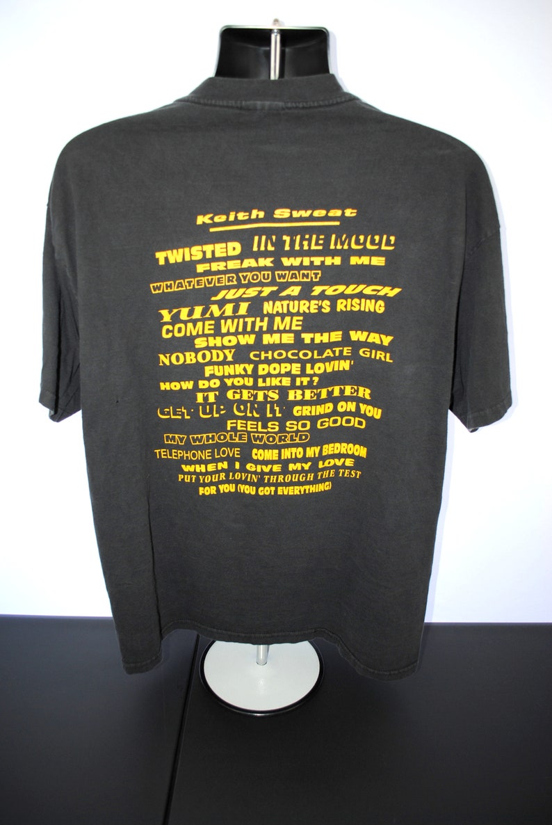 Classic R B Keith Sweat Make It Last Forever Promo T Shirt Innovatis Suisse Ch