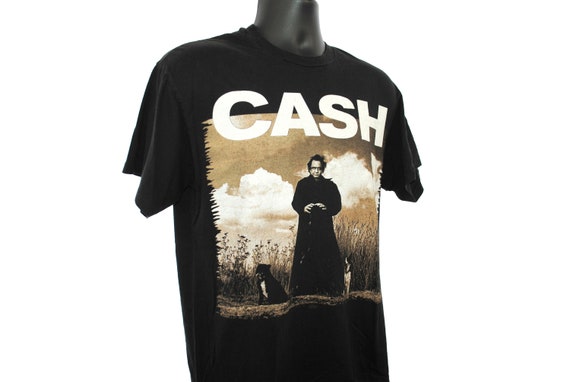 1994 Johnny Cash l’homme en noir Vintage American Recordings classique Album Art Promo classique Recordings 90 hors-la-loi musique Country Legend Concert Tour T-Shirt 62225f 1994 Johnny Cash l’homme en noir Vintage American Recordings classique Album Art Promo classique Recordings 90 hors-la-loi musique Country Legend Concert Tour T-Shirt 62225f