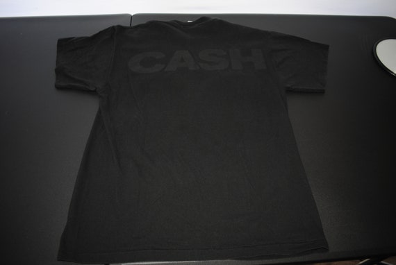 1994 Johnny Cash l’homme en noir Vintage American Recordings classique Album Art Promo classique Recordings 90 hors-la-loi musique Country Legend Concert Tour T-Shirt 62225f 1994 Johnny Cash l’homme en noir Vintage American Recordings classique Album Art Promo classique Recordings 90 hors-la-loi musique Country Legend Concert Tour T-Shirt 62225f