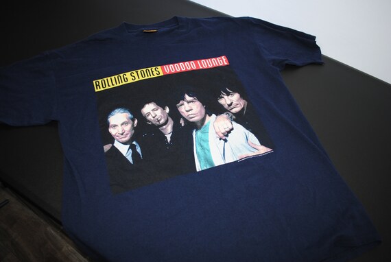 1994 Rolling Stones Vintage Love Is Strong Era 90s Brockum Brand Budweiser Voodoo Lounge Tour 94 95 Classic Rock Band Concert T Shirt