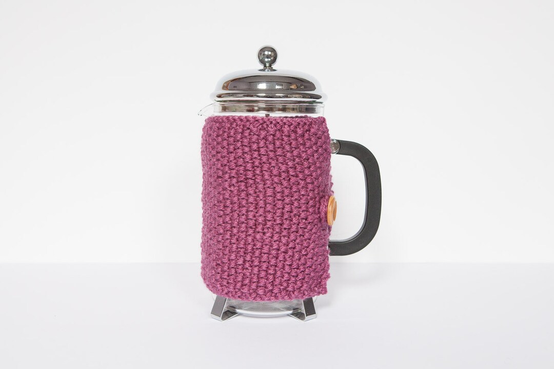Berry Knit Coffee Cosy Cafetiere Cosy Coffee Jug Warmer French Press