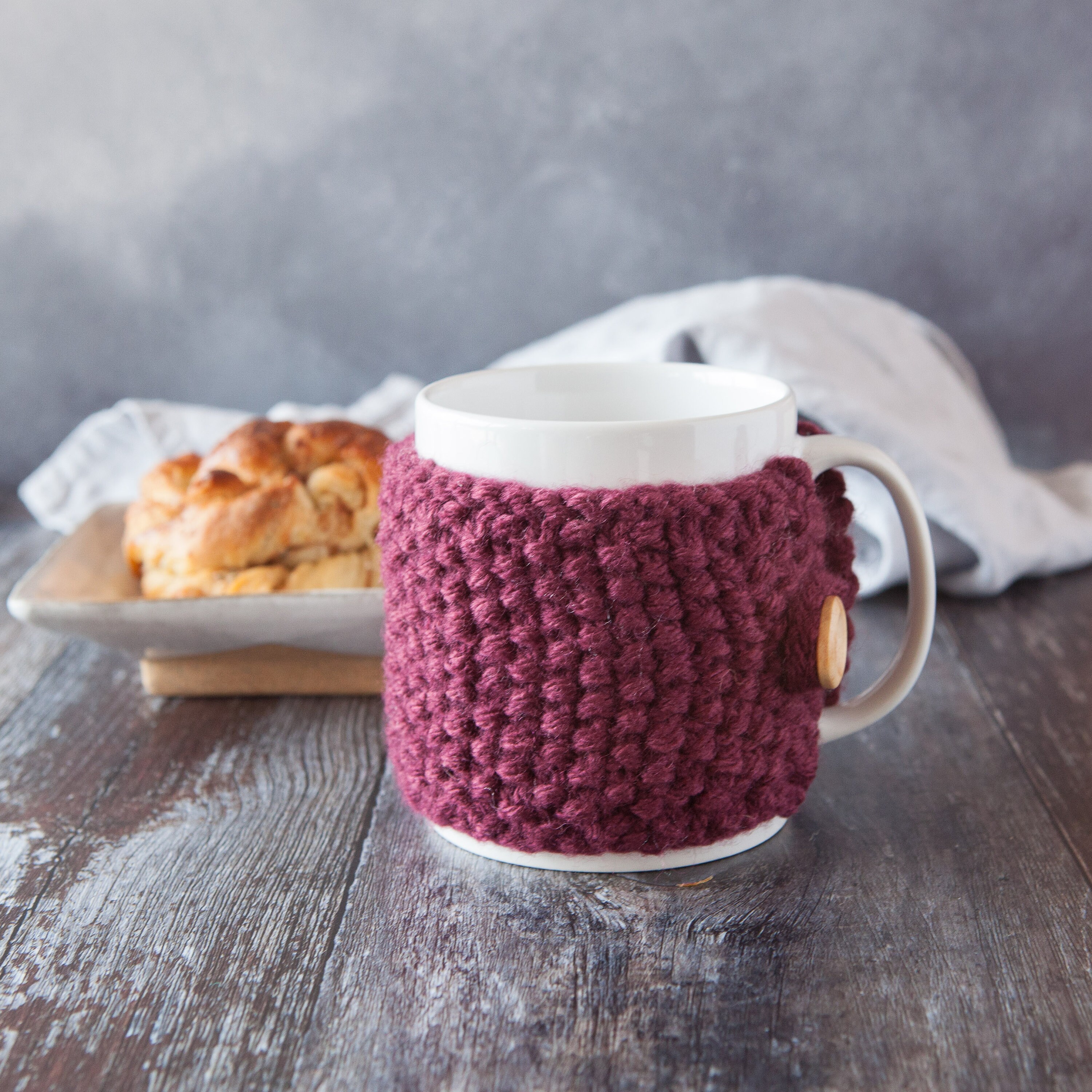 A Knitted Mug Cosy Cup Cosy Mug Cosies Coffee Cosy in a Etsy UK