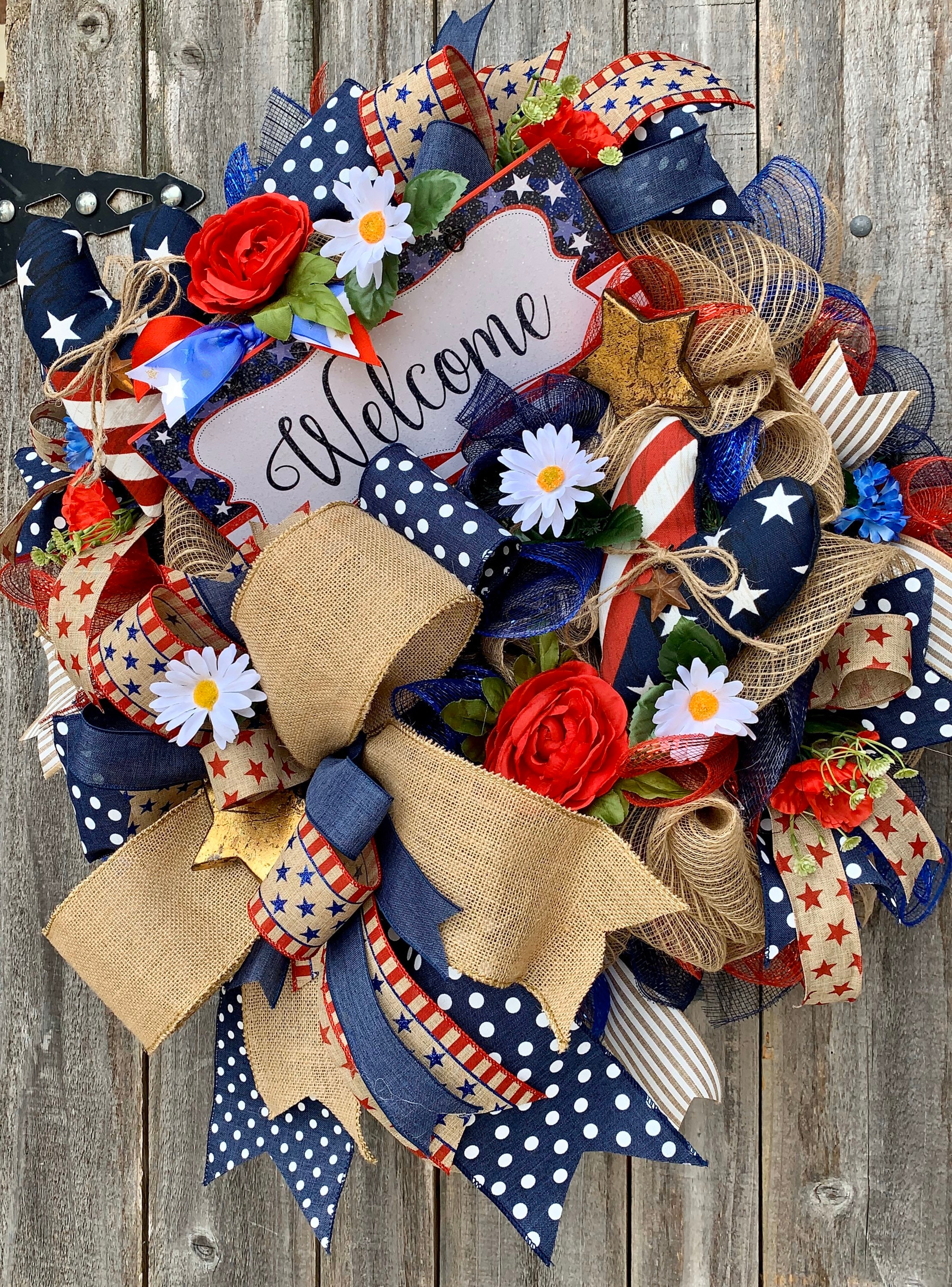 Add a Patriotic Touch with a 4th of July Wreath