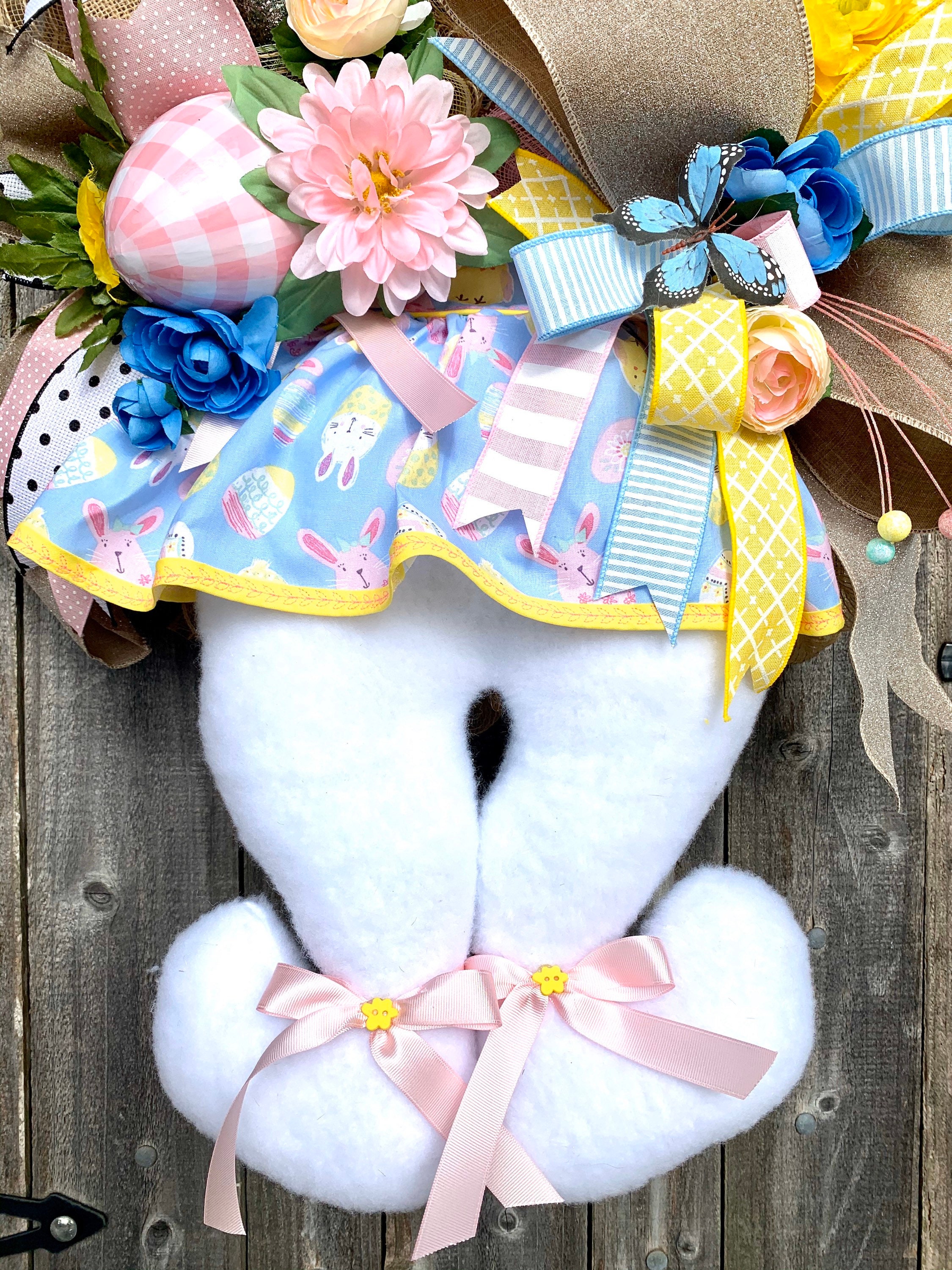 Easter Wreath, Easter Bunny Wreath, Bunny Wreath, Easter Decor, Spring