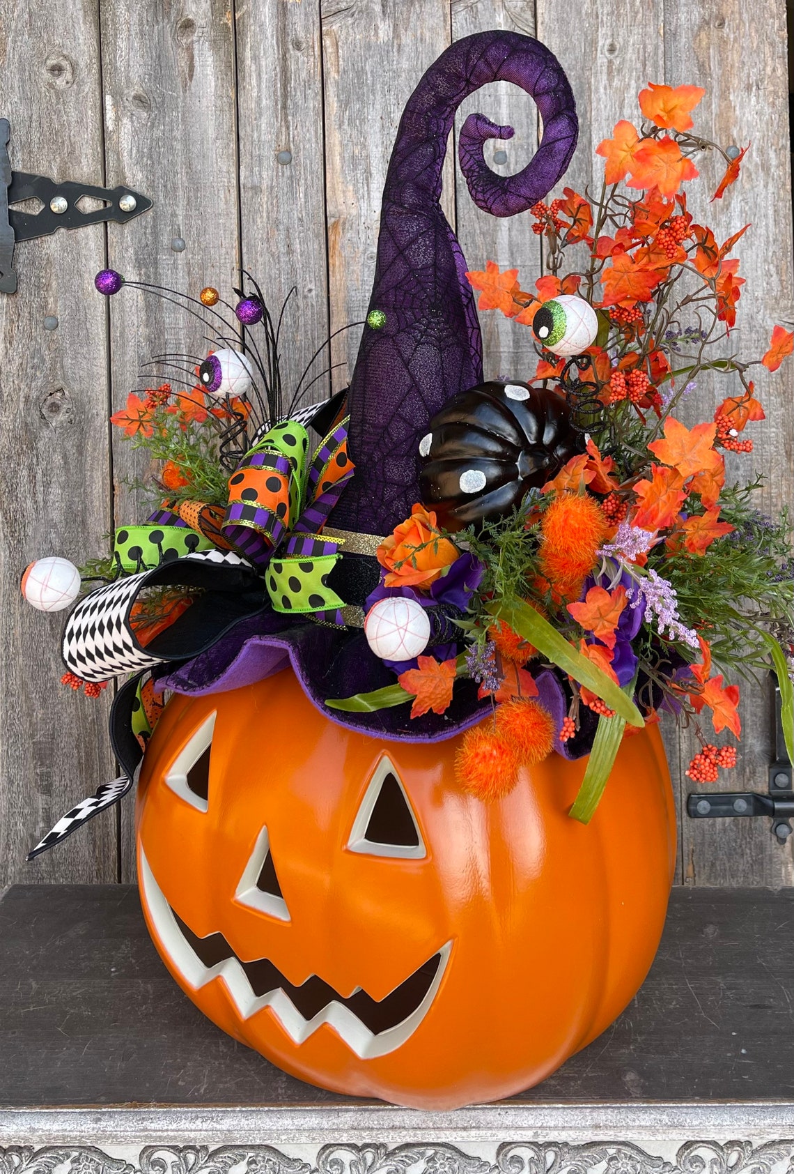 MADE TO ORDER Jack O Lantern Centerpiece Deluxe Jack O Etsy