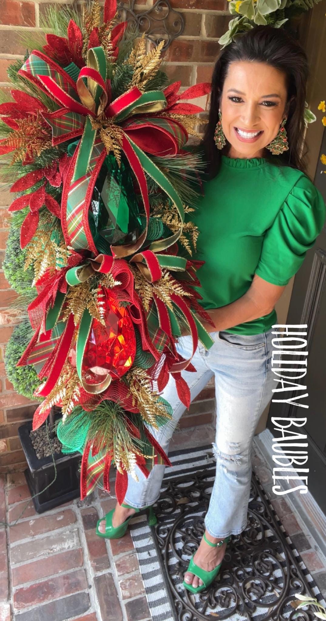 Christmas Wreath, Christmas Swag, Christmas Decor, Holiday