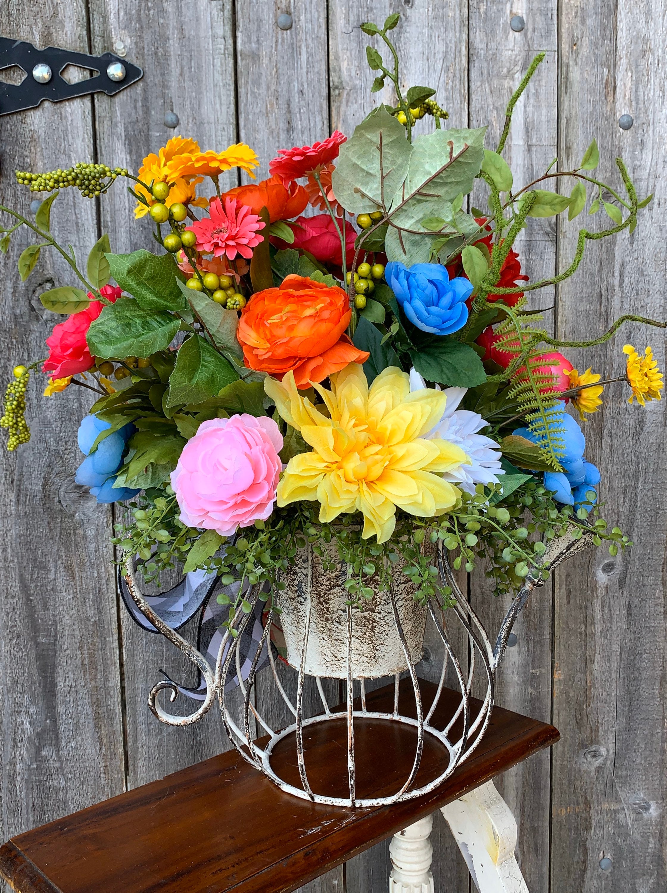 Summer Floral Arrangement, Spring Floral Arrangement, Summer Decor