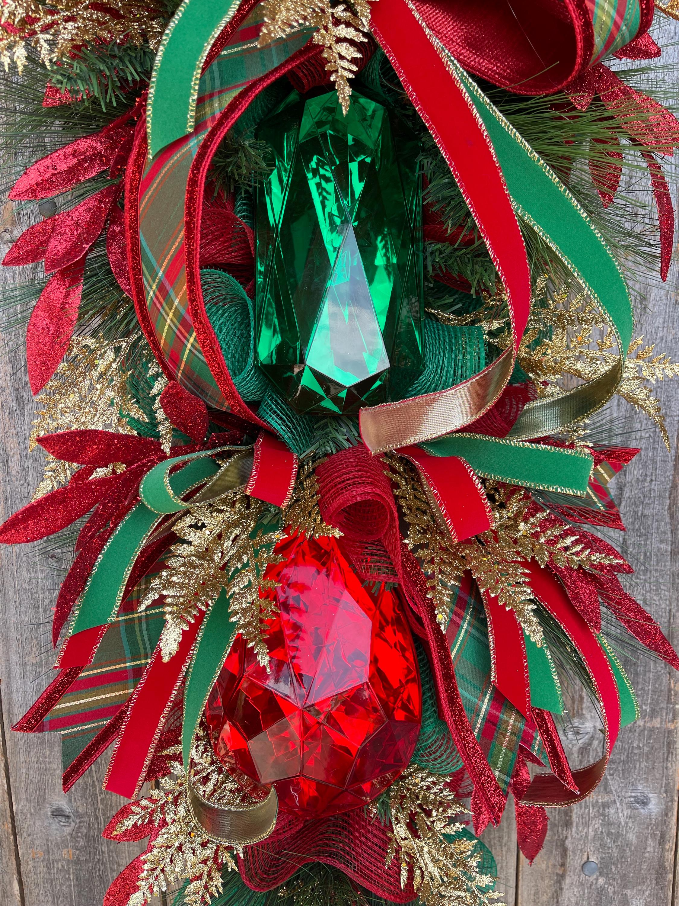 冬支度Christmas  swag  wreathe 約50センチ il_fullxfull.5379710499_n1vc.jpg