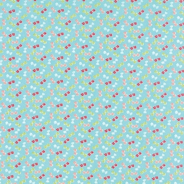 Moda Fabric - Little Ruby - Bonnie & Camille - Aqua #55135 12 - 50cm