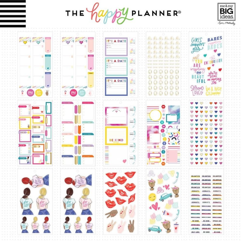 The Happy Planner - Me and My Big Ideas - Value Pack Stickers ...