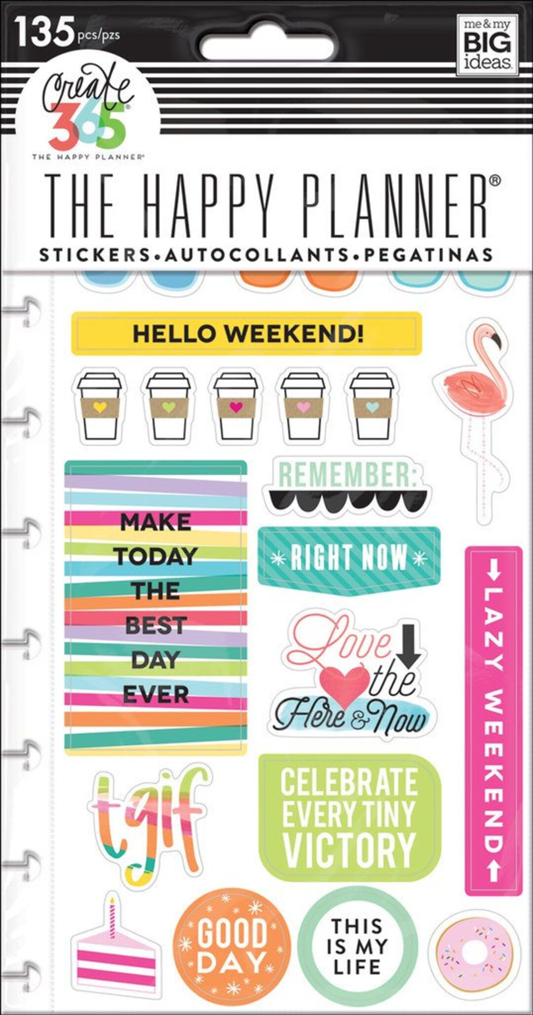 The Happy Planner Me and My Big Ideas Planner Stickers TGIF Etsy