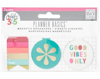 The Happy Planner - Me and My Big Ideas - Magnetic Bookmarks - Bright