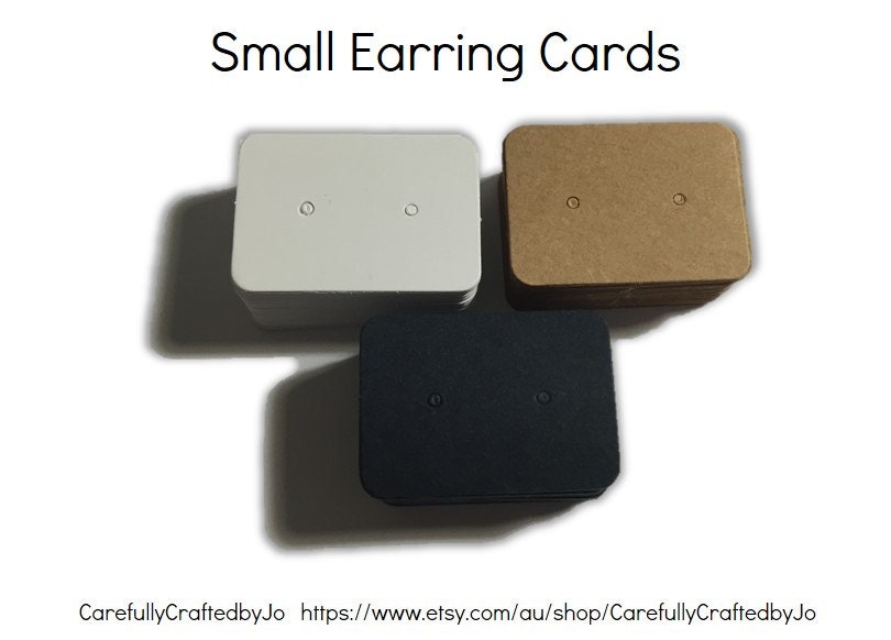 Earring Card Drill Guides 