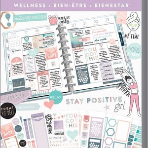 The Happy Planner - Me and My Big Ideas - Value Pack Stickers - Wellness