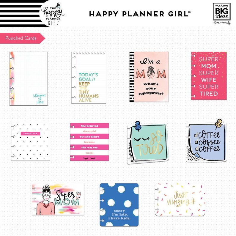 The Happy Planner Me and My Big Ideas Snap-in Inspiration - Etsy Australia