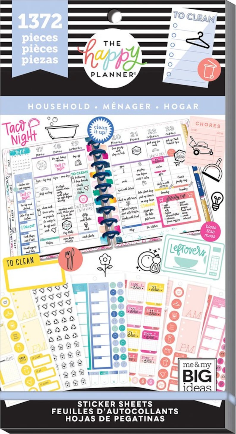 Me and My Big Ideas the Happy Planner Value Pack Stickers Etsy