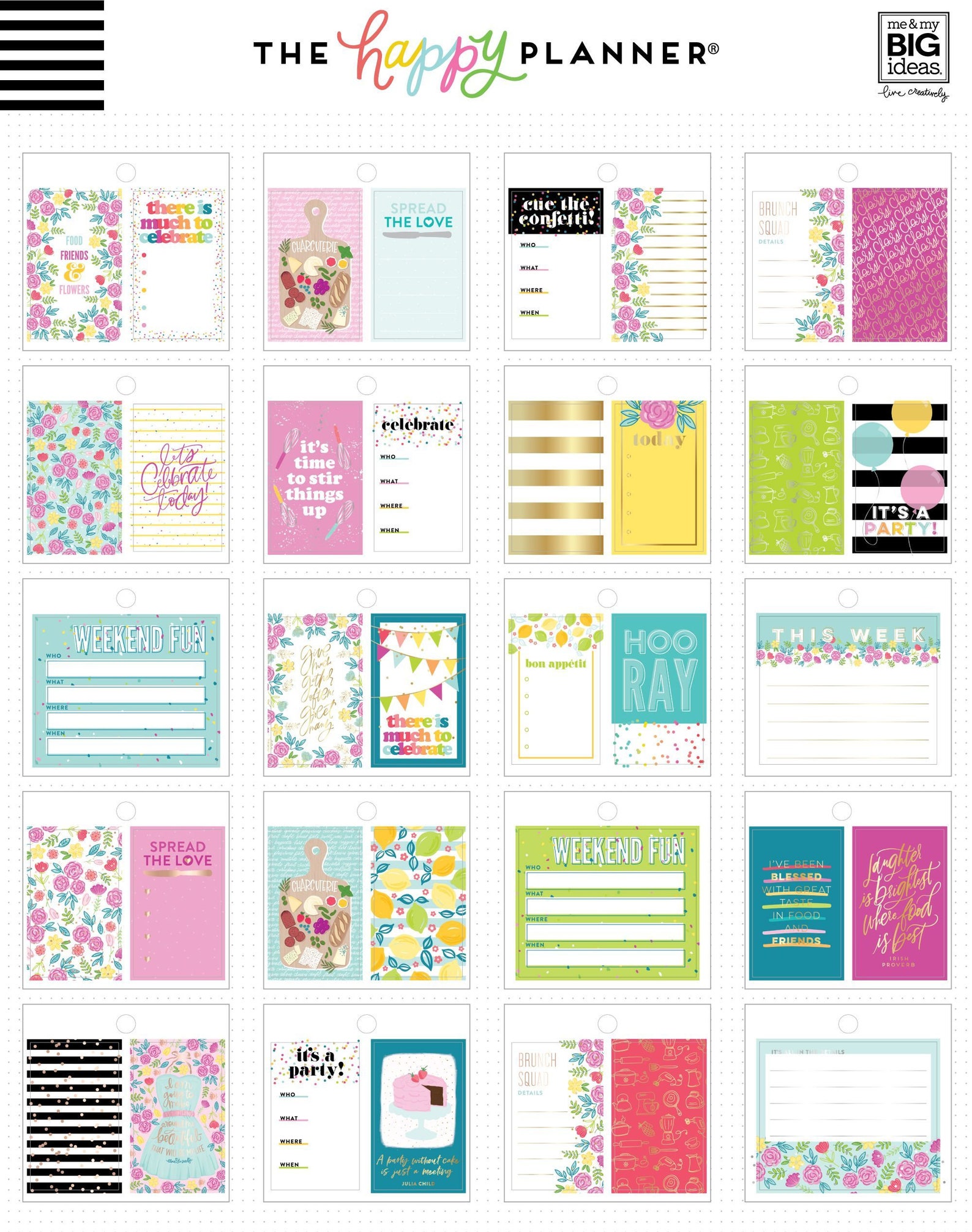 The Happy Planner Me and My Big Ideas Tiny Stickers Pad | Etsy