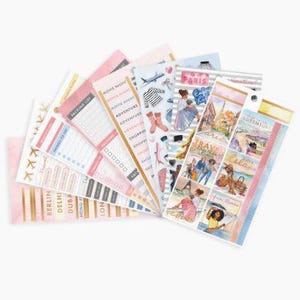 Craft Smith - Capitol Chic Designs - Stickerboek - Platte stickers activiteiten