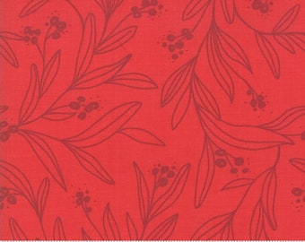 Moda Fabric - Little Tree - Lella Boutique - Mistletoe Red #5092 13 - 50cm