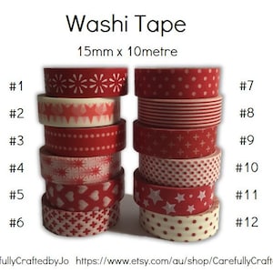 Nastro Washi Azzurro 15mm X 10m - Per Decorare E Creare Senza Limiti - Foto 2