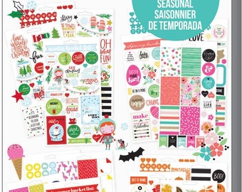 Happy Planner Sticker Value Pack-Seasonal - Classic, 1557/Pkg