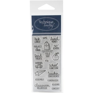 Tecnica Martedì Francobolli Chiari - Scuola - Francobolli Planner