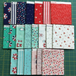 Riley Blake Fabric - Fat Quarter Bundle - A Little Sweetness by Tasha Noel