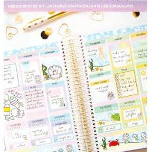 Craft Smith - Stickerstudio Shine - Stickerboek - Wekelijkse stickerkit - zeemeermin
