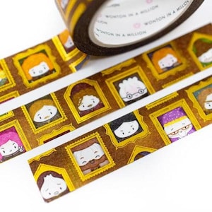 Wonton in a Million - Washi-tape - Hagao Potter - Order of the Phoenix Claw-portretten (15 mm)