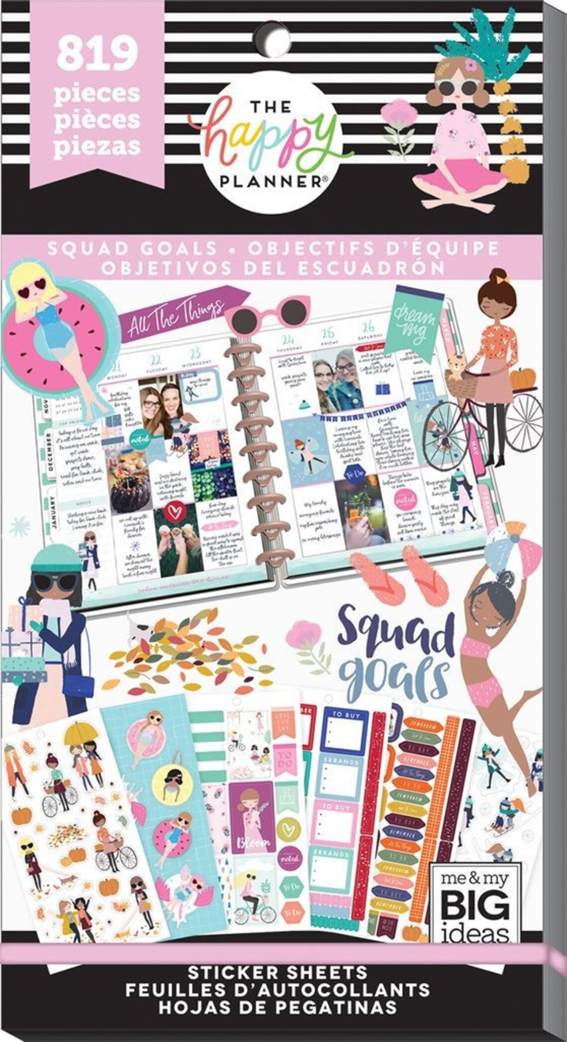 The Happy Planner Me and My Big Ideas Value Pack Stickers - Etsy
