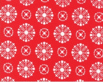 Moda Fabric - Vintage Holiday - Bonnie & Camille - Red #55166 11 - 50cm