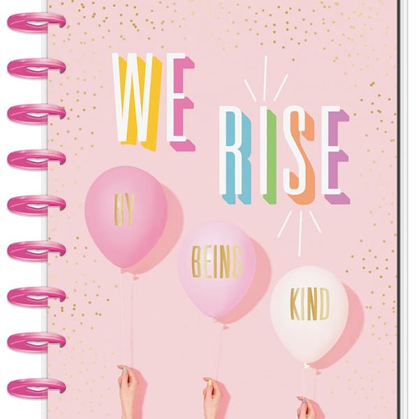 OUTDATED - The Happy Planner - Me and My Big Ideas - 2019 - 2020 Happy Planner Classic - Sprinkle Kindness (Dated, Color Block Layout)