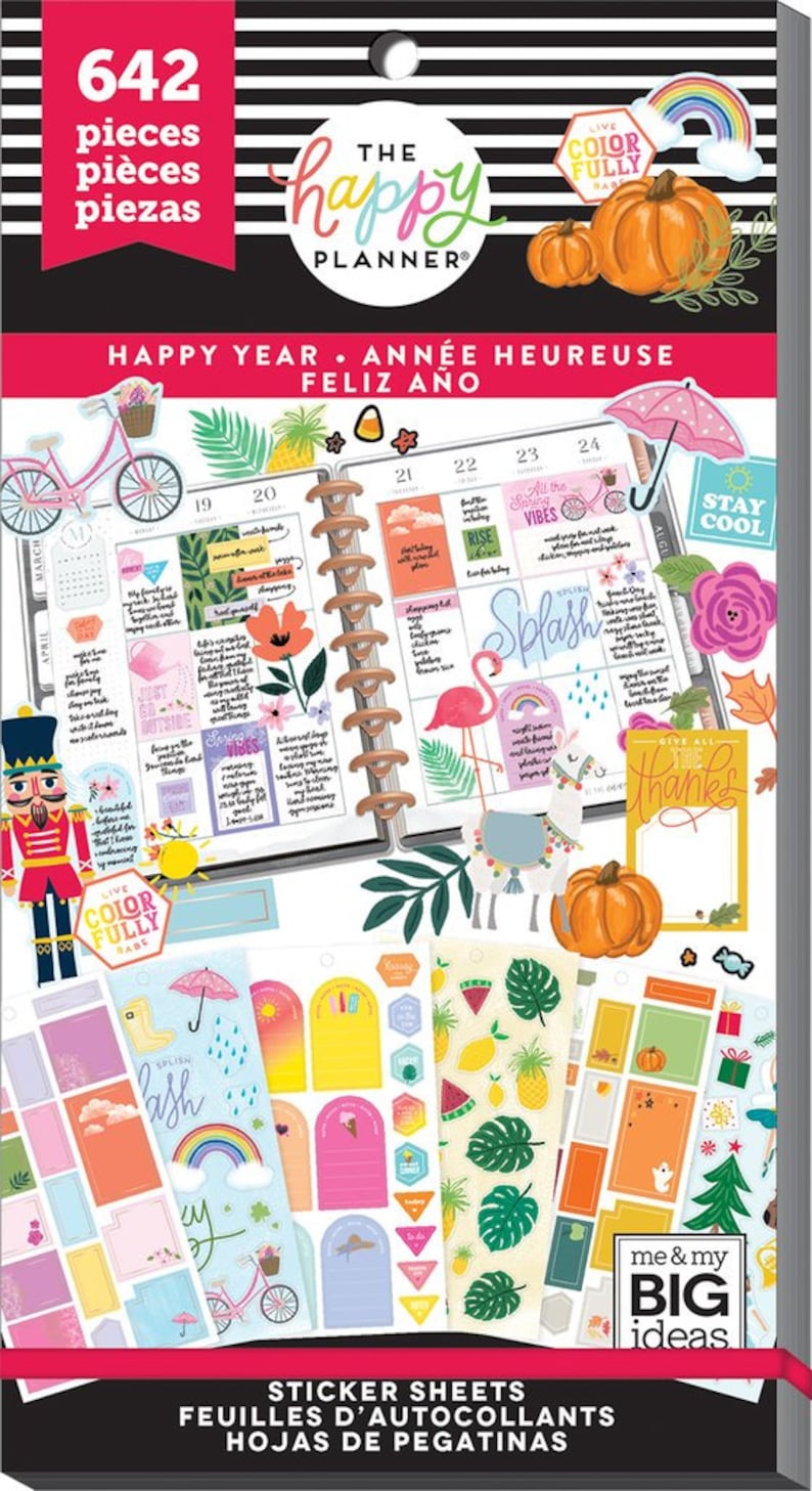 Me and My Big Ideas - the Happy Planner - Value Pack Stickers - Happy ...