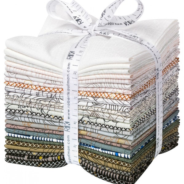 Robert Kaufman - Collection CF Neutral by Carolyn Friedlander Collection - Fat Quarter Bundle