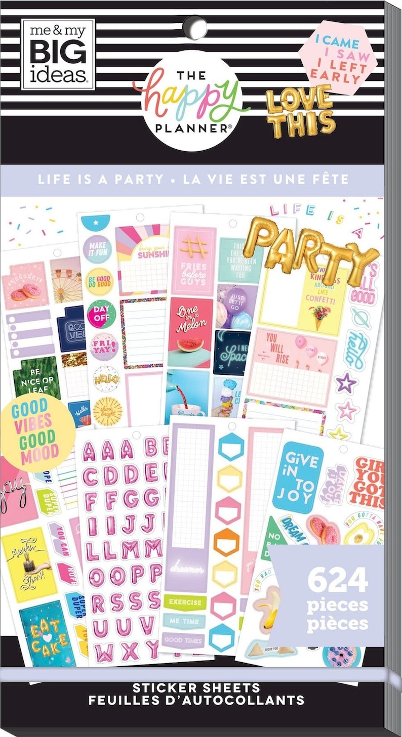 The Happy Planner Me and My Big Ideas Value Pack Stickers - Etsy
