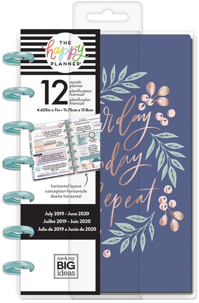 Me and My Big Ideas Mini Happy Planner Garden Blooms Etsy