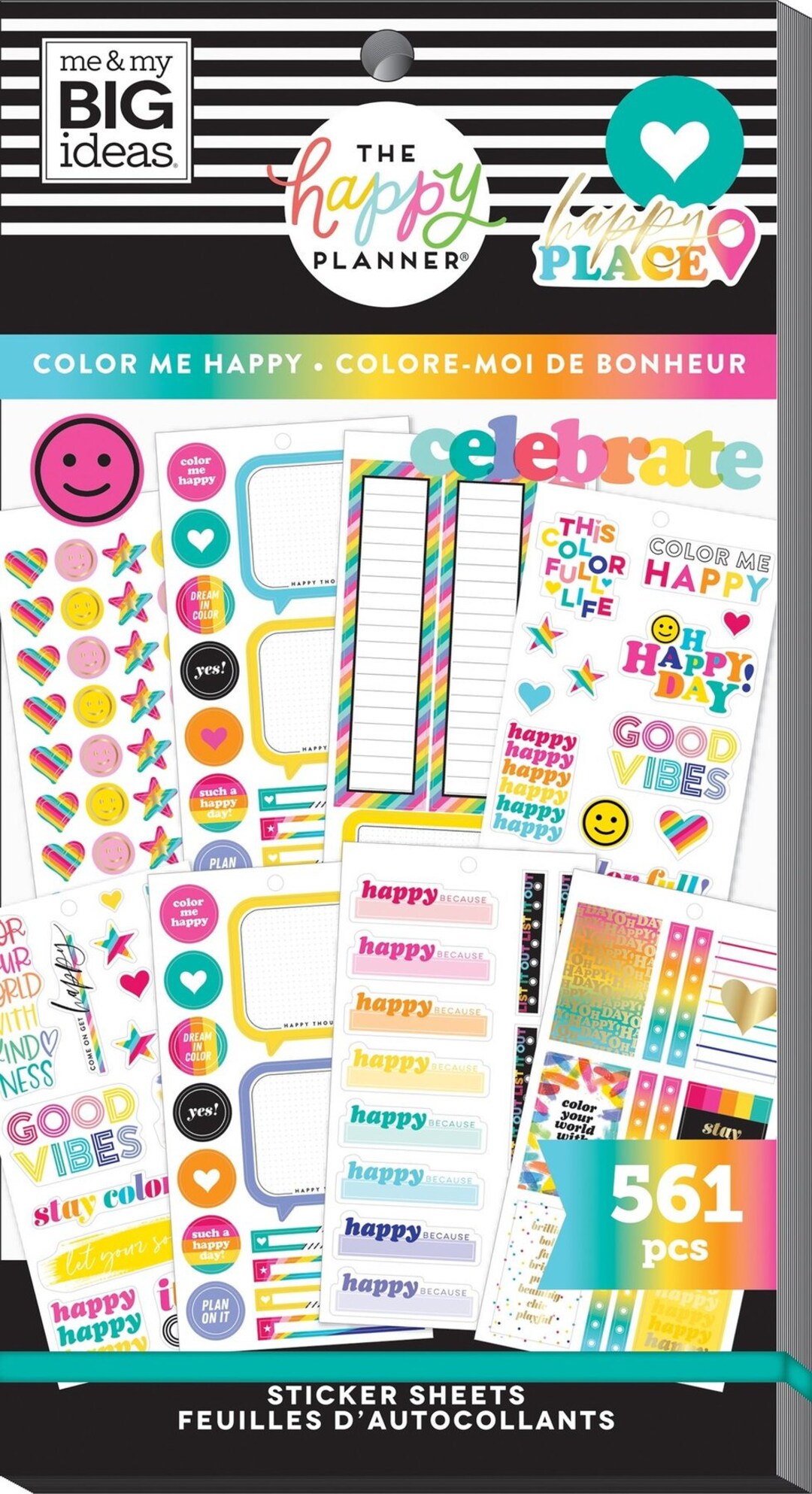 The Happy Planner - Me and My Big Ideas - Value Pack Stickers - Classic ...