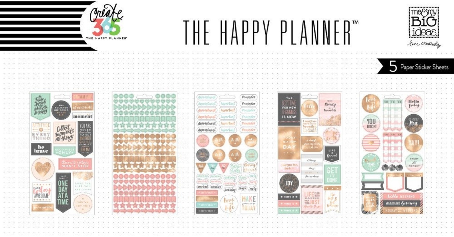 The Happy Planner Me and My Big Ideas Planner Basics™ Etsy