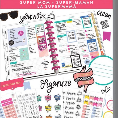 Happy Planner Me and My Big Ideas Sticker Book Value Etsy