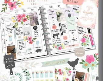 The Happy Planner - Me and My Big Ideas - Value Pack Stickers - Farmhouse