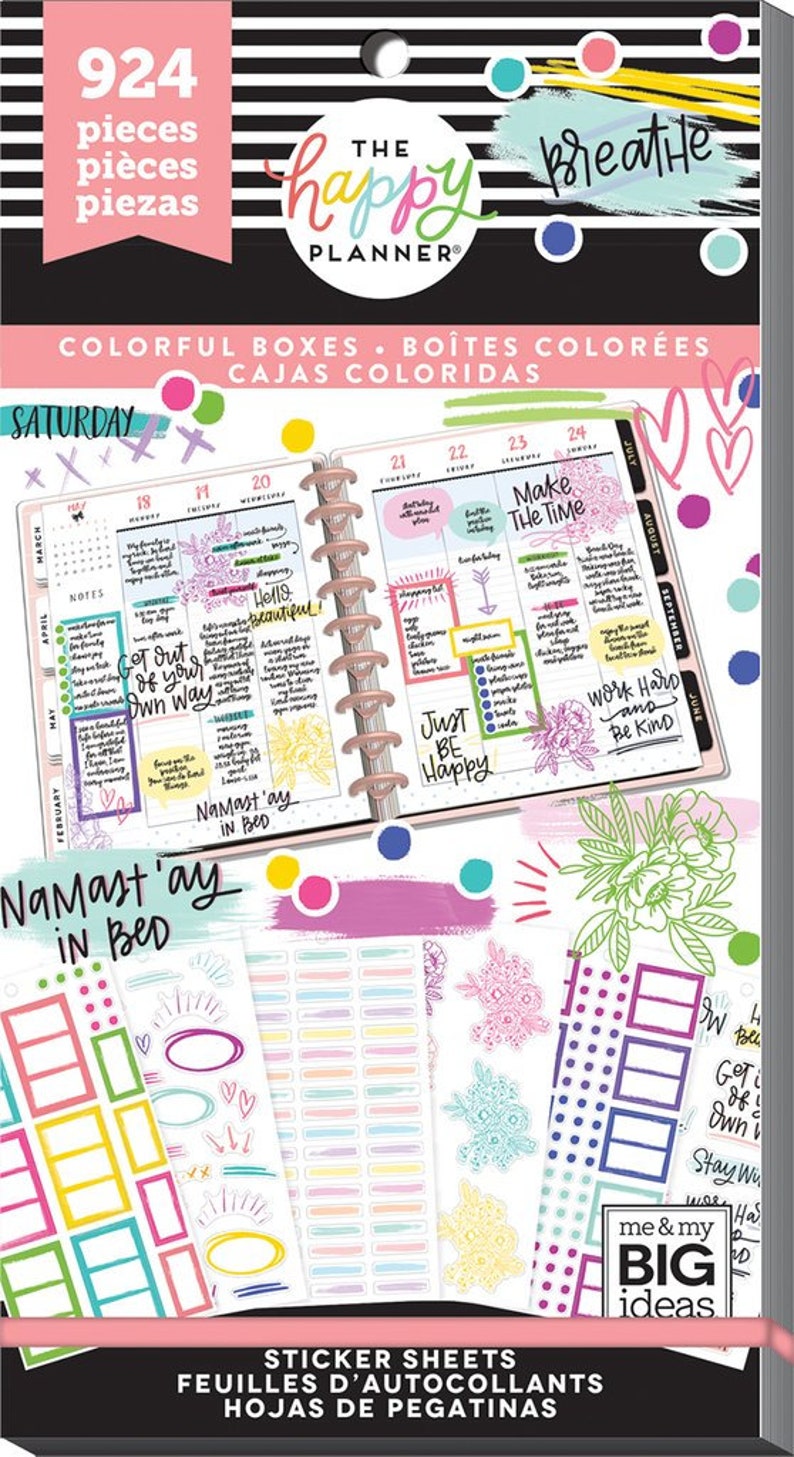 Me and My Big Ideas the Happy Planner Value Pack Stickers | Etsy