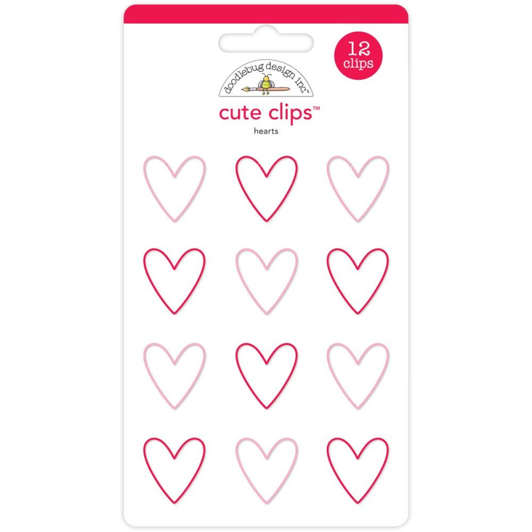 Planner Clips - Hearts - Doodlebug Cute Clips - Set of 12 - Etsy