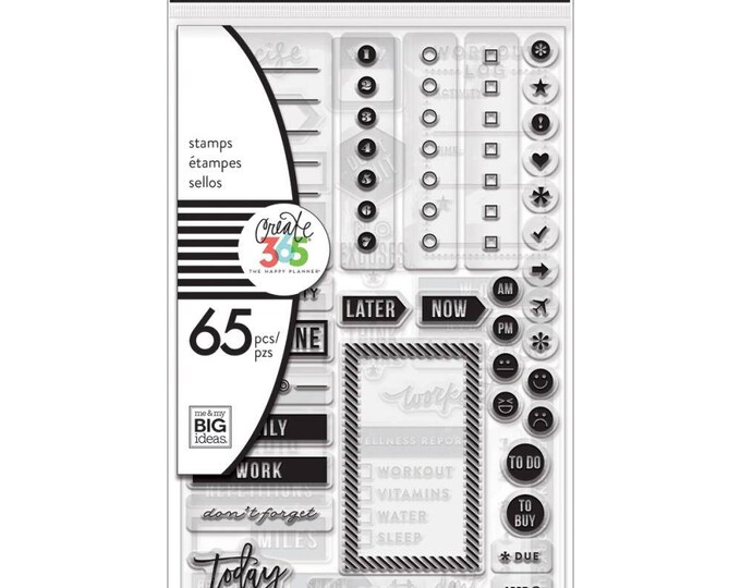 Me and My Big Ideas - the Happy Planner - Clear Planner Stamps - to Do ...