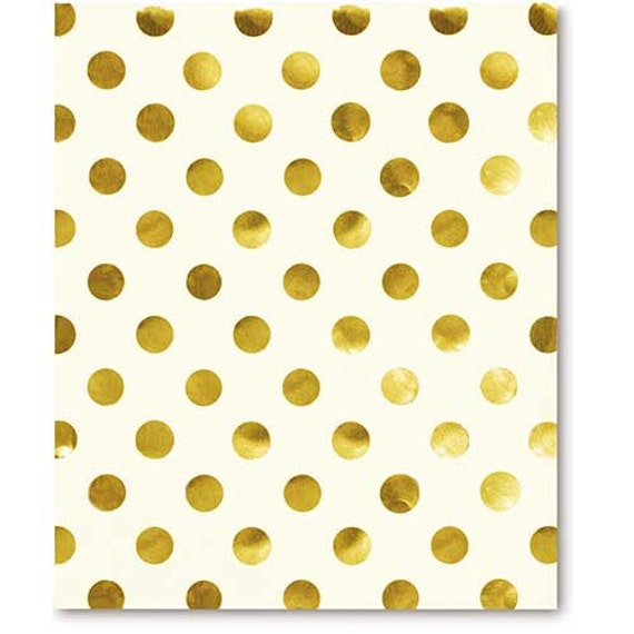 Kate Spade New York Spiral Notebook - Black Stripe, Gold Dots - Notepad, Notebook