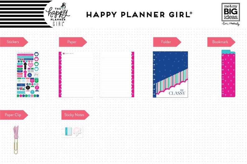 The Happy Planner Me and My Big Ideas Classic Accessory Etsy