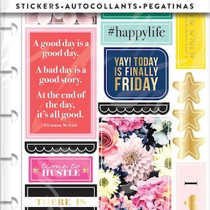 The Happy Planner - Me and My Big Ideas - Planner Stickers - Happy Life