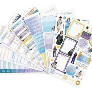 Craft Smith - Capitol Chic Designs - Stickerboek - Platte stickers Budget Babes