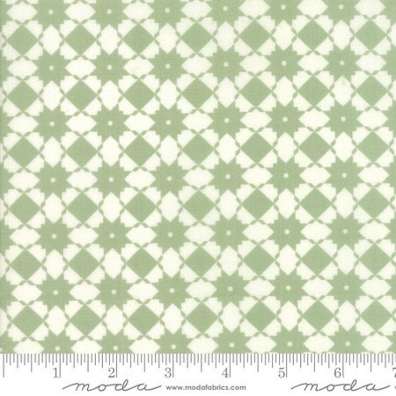 Moda Fabric Garden Variety Lella Boutique Grass 5072 11 Etsy