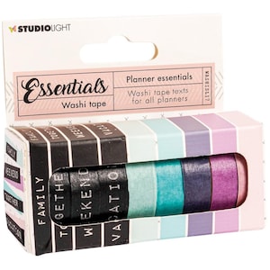 Studio Light - Essentials Washi Tape - Planner